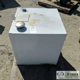 FUEL TANK, 50GAL, DELTA CONSOLIDATED MODEL 485000, STEEL CONSTRUCTION