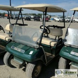 GOLF CART, 2001 INGERSOLL RAND CLUB CAR DS, SINGLE CYL GAS ENGINE