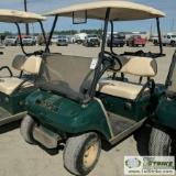 GOLF CART, 2001 INGERSOLL RAND CLUB CAR DS, SINGLE CYL GAS ENGINE