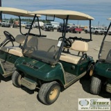 GOLF CART, 2001 INGERSOLL RAND CLUB CAR DS, SINGLE CYL GAS ENGINE