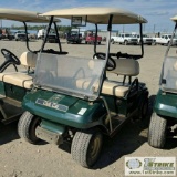 GOLF CART, 2001 INGERSOLL RAND CLUB CAR DS, SINGLE CYL GAS ENGINE