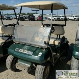 GOLF CART, 2001 INGERSOLL RAND CLUB CAR DS, SINGLE CYL GAS ENGINE