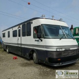 MOTORHOME, 1989 BEAVER MARQUIS, 39FT, CLASS A, DETROIT V8 DIESEL, AC/GENERATOR, UNDER CARGO STORAGE