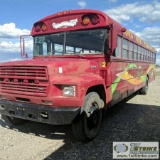 BUS, 1983 FORD BLUEBIRD, 8.2L DETROIT DIESEL ENGINE, AUTOMATIC TRANSMISSION