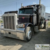 SEMI TRACTOR, 1993 PETERBILT 379, CAT 3406, EATON FULLER MANUAL TRANS, SLEEPER, WET KIT