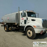 FUEL TRUCK, 2007 PETERBILT 335, CUMMINS ISC 260 ENGINE, AUTOMATIC TRANSMISSION, TRANS-TECH ALUMINUM