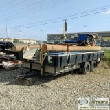 FLOATING DREDGE, 10 INCH, KEENE PUMP, SUBARU ENGINE WITH SPARE, ON TRAILER. NO TITLE