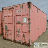 SHIPPING CONTAINER, 20FT, STEEL CONSTRUCTION