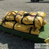 1 PALLET. FLUID TANK CONTAINMENT GROUND CLOTH WITH FRAME