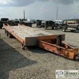 TRAILER, 2005 BIG TEX 20ED BEAVERTAIL, 30FT, WITH RAMPS