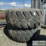 4 EACH. LOADER TIRES, 29.5-25