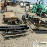 5 PALLETS. KENWORTH C500 PARTS, INCLUDING: RADIATORS, LEAF SPRINGS