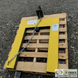 SKIDSTEER AND FORKLIFT TRAILER MOVING AND LIFTING ATTACHMENT, AAM FTT010-5000. ITEM APPEARS UNUSED