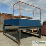 ELEVATED TANK PLATFORM, WITH BUILT IN CONTAINMENT, STEEL, 8FT 7IN X 10FT1IN, 5FT9IN DECK HEIGHT