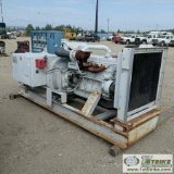 GENERATOR, MERLIN MODEL: KDM 125, 125KW, 156.25KVA, 3-PHASE, MITSUBISHI 6CYL DIESEL