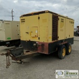 AIR COMPRESSOR, 1999 ATLAS COPCO XAS 940, CAT 3300 DIESEL, TRAILER MOUNTED