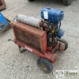 AIR COMPRESSOR, ROL-AIR MODEL: 8422, WITH GAS ENGINE