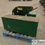 CONDUIT BENDER, GREENLEE NO. 885, WITH ELECTRIC HYDRAULIC PUMP, TABLE, SHOES