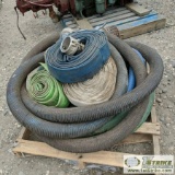 1 PALLET. DISCHARGE AND SUCTION HOSE, 2 AND 3IN