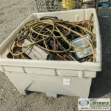 1 ASSORTMENT. ELECTRICAL WIRE AND CABLE, MULTI AND SINGLE CONDUCTOR