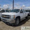 2011 CHEVROLET SILVERADO 2500HD,6.0L VORTEC GAS, 4X4, CREW CAB, LONG BED