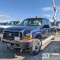 2001 FORD F-250 XL SUPERDUTY, 5.4L TRITON GAS ENGINE, 4X4, EXTENDED CAB, LONG BED, WITH BOSS PLOW MO