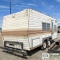 CAMPER TRAILER, 1973 MONTEREY, 17FT, TANDEM AXLE. NO TITLE