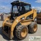 SKIDSTEER, 2000 CATERPILLAR 236B TURBO, EROPS, WHEELED