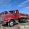 DUMP TRUCK, 1997 KENWORTH T-800, CUMMINS N14 PLUS, EATON-FULLER MT, 12YD COLUMBIA BOX