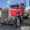 WATER TRUCK, 1988 PETERBILT 357, CUMMINS DIESEL, EATON FULLER, INSULATED TANK, FRONT AND REAR SPRAY