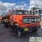 SANDER TRUCK, 1978 GMC 6000, V-8 GAS, MANUAL TRANSMISSION, RWD, DUALLY, PTO DRIVEN SANDER