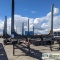 SEMI TRAILER, LOG HAULER, 1984 STRI, TANDEM AXLE, 40FT, WITH BUNKS