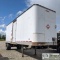 GENERATOR TRAILER, 1980 FRUEHAUF, 26FT BOX VAN, CATERPILLAR MODEL D353 GENERATOR, 200KW, 250KVA, 500