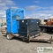 OUTHOUSE TRAILER, ENVIOVAC SANI CAN, 16KW, 20KVA KUBOTA GENERATOR, 13FT X 6FT8IN DECK TRAILER, SINGL