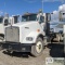 SEMI TRACTOR, 2014 KENWORTH T800, CUMMINS ISZ15.450, EATON FULLER TRANSMISSION, DAY CAB, AUX POWER U