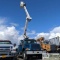 BASKET TRUCK, 1991 INTERNATIONAL 4800, INTERNATIONAL 6CYL DIESEL, AUTOMATIC TRANSMISSION, 4X4, 2001