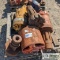 1 PALLET. ROCK DRILLING BITS. 1 EA TRICONE, 3 EA FLAT NOSE, 1 EA DRILL MOTOR