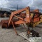 TRACTOR ATTACHMENT, KUBOTA LOADING ARMS AND BUCKET ASSEMBLY, MODEL 1820, WITH PUMP AND RESERVOIR
