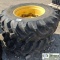 4 EACH. EQUIPMENT TIRES, WITH WHEELS, 2EA 18.4-30, 1EA 20.5-25, 1 EA 16.00-24