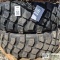 1 PALLET. 2EA TIRES, 395/85R20, MOUNTED ON M1078A1 WHEELS
