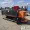 SAND SPREADER, MONROE MODEL MSPV-96-50-32.MS, TRUCK BED TYPE, HONDA 11HP MOTOR