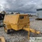AIR COMPRESSOR, INGERSOLL RAND 100, 3CYL DEUTZ DIESEL, TRAILER MOUNTED
