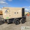GENERATOR, 2008 INGERSOLL-RAND, 115KW. JOHN DEERE 4 CYL DIESEL, TRAILER MOUNTED