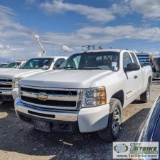 2010 CHEVROLET SILVERADO 1500 LS, 4.8L VORTEC GAS, 4X4, EXTENDED CAB, SHORT BED