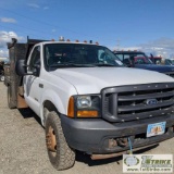 WELDING TRUCK, 2003 FORD F-350, 6.0L POWERSTROKE DIESEL, 4X4, STANDARD CAB, 13FT BED, WITH INGERSOLL