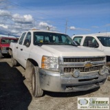 2008 CHEVROLET SILVERADO 2500HD, 6.6L DURAMAX, 4X4, CREW CAB, LONG BED. WEBASTO HEAT. UNKNOWN MECHAN