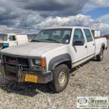 1998 GMC SIERRA SL, 6.5L DIESEL, 4X4, CREW CAB, LONG BED. UNKNOWN MECHANICAL PROBLEMS