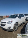 2014 CHEVROLET EQUINOX, 2.4L ECOTEC, 4-DOOR. UNKNOWN MECHANICAL PROBLEMS