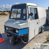 UTILITY CART, 1987 CUSHMAN TRUCKSTER, 2CYL OMC ENGINE, ECNLOSED BED