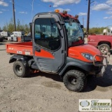 UTV, KUBOTA RTV1100, 4X4, ENCLOSED CAB, HYDRAULIC DUMP BED, DIESEL ENGINE
